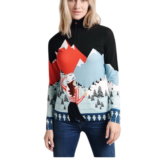 Krimson Klover Tops - Krimson Klover APRES SKI ANYONE? Base Layer ski long sleeve shirt size Small